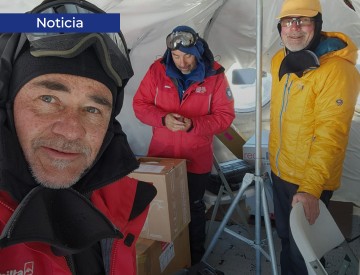 Bajo condiciones extremas investigadores viajan a la Antártica a medir c...