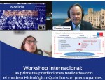 Workshop Internacional: Las primeras predicciones realizadas con el modelo Hidrológico-Químico son preocupantes
